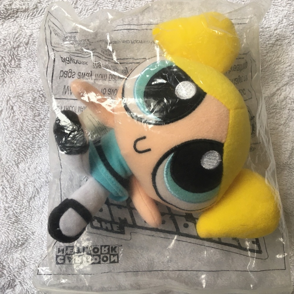 Powerpuff Girls Bean Bag Doll 1999 - Cartoon Network